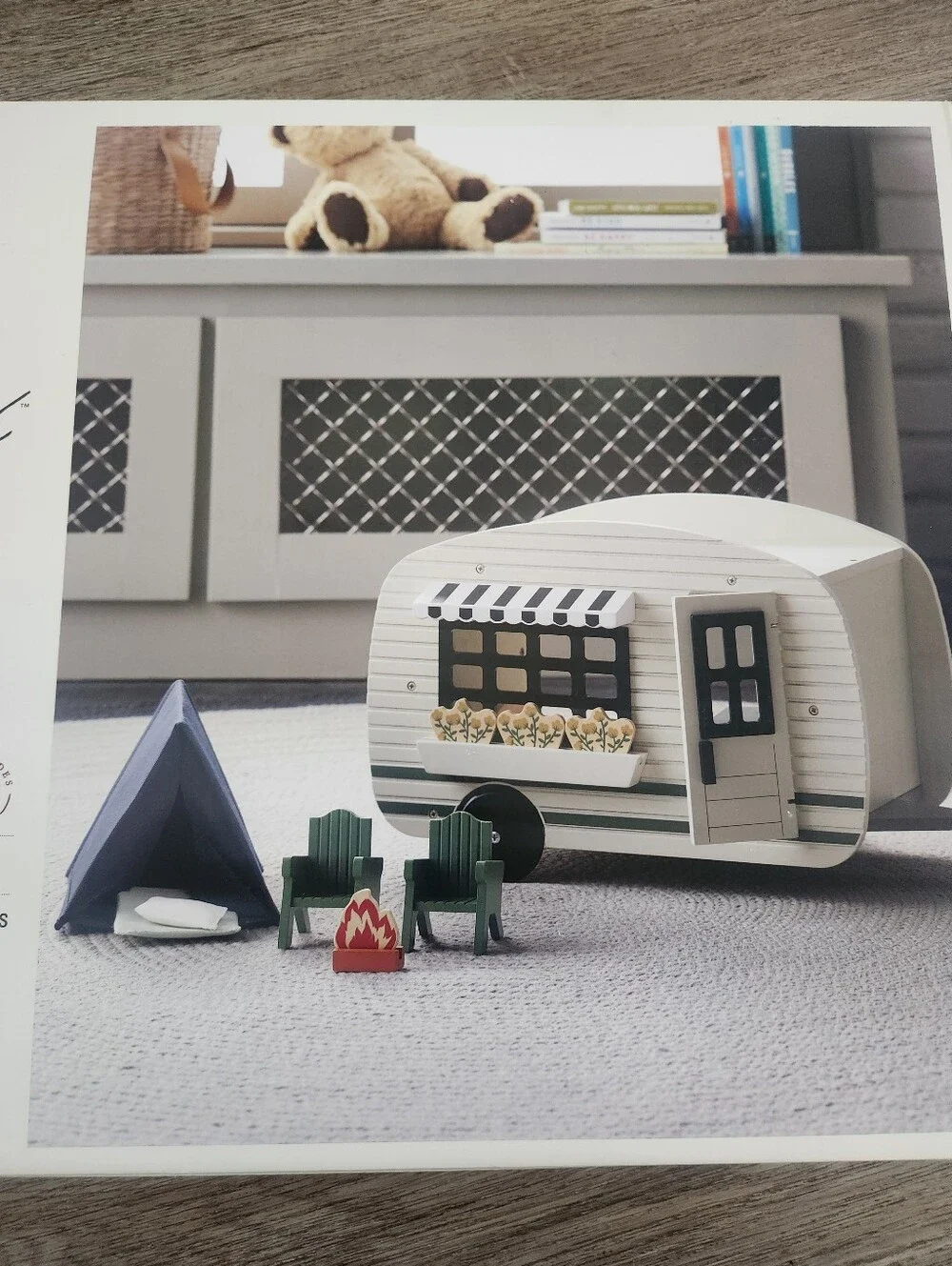 Hearth & Hand wooden camper